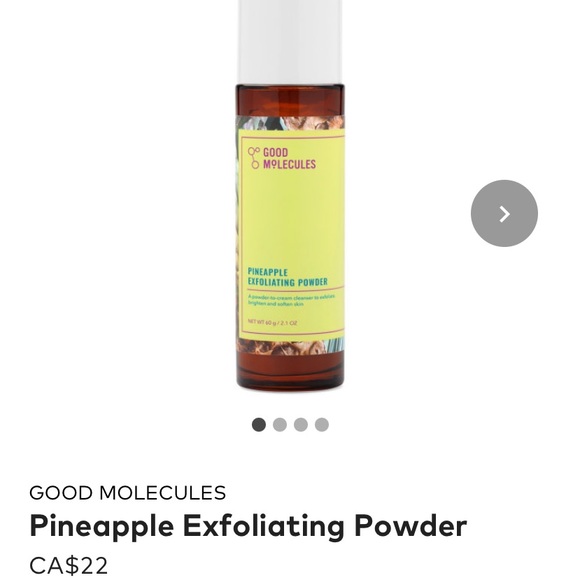 Good Molecules Pineapple Exfoliating Powder 🍍 - Picture 2 of 2